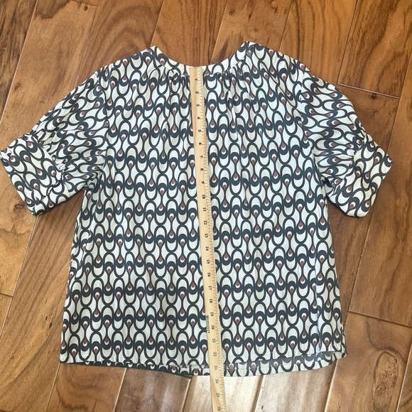 Worthington Short Sleeve Blouse - Picture 3 of 7